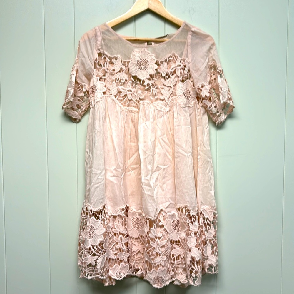 Anthropologie Holding Horses Babydoll Dress Size 4 NWT